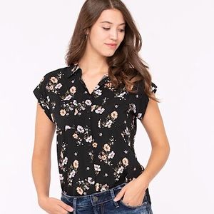 Plus Sz 14&18 Dolman Cap Sleeve Top